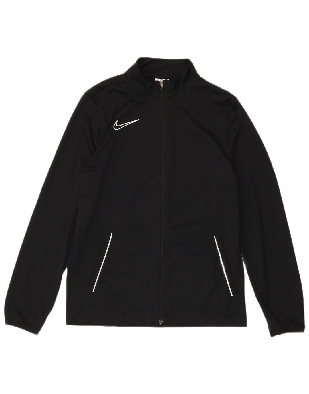 Спортивная куртка Nike Dri Fit для мальчиков 13–14 лет, черный полиэстер, размер XL