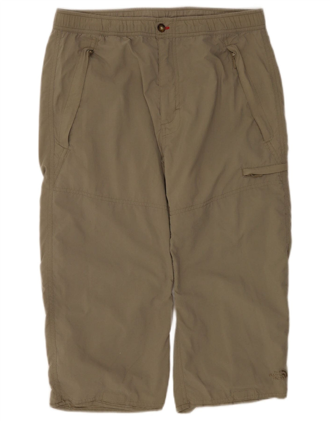 Мужские брюки-капри The North Face, маленькие W28 L18, хаки, полиэстер