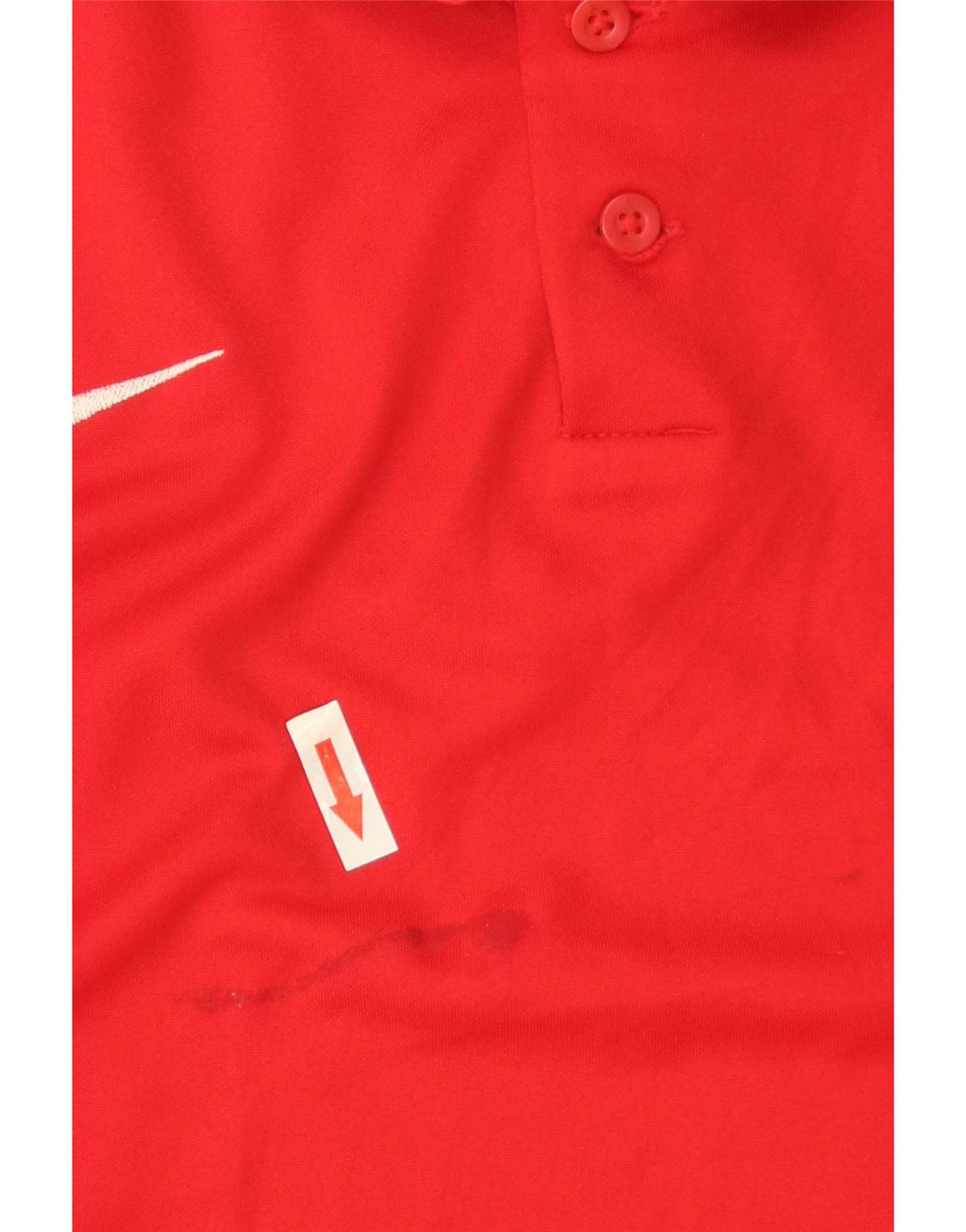 Мужская рубашка-поло Nike Dri Fit 2XL, красный полиэстер