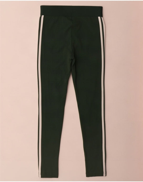 Женские леггинсы Adidas UK 4/6 XS, зеленые