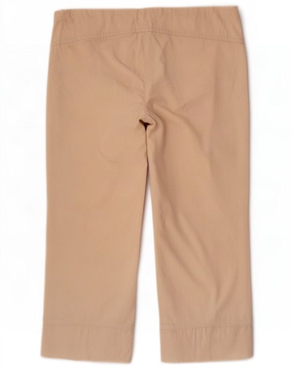 Женские капри Zara EU 38, маленькие W28 L22, белый хлопок