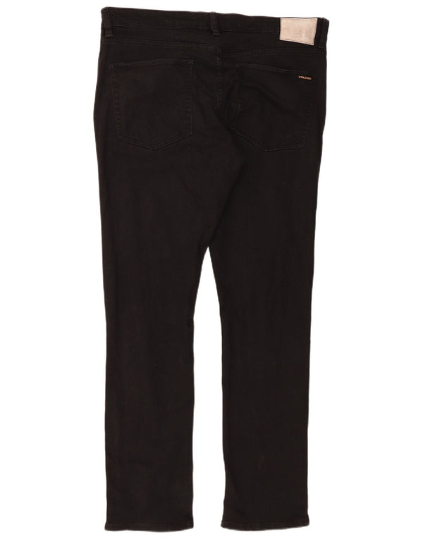 Мужские джинсы скинни Volcom W36 L32, черный хлопок