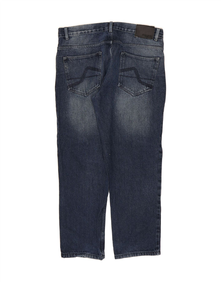 PIERRE CARDIN Mens Regular Straight Jeans W36 L28 Blue Cotton Vintage Pierre Cardin and Second-Hand Pierre Cardin from Messina Hembry 