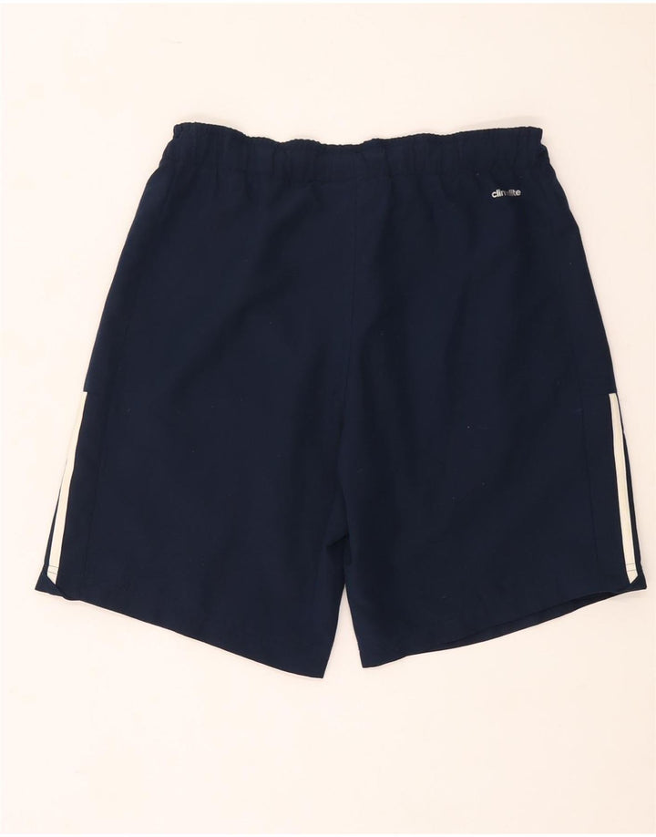 Мужские спортивные шорты ADIDAS Climalite, маленькие, темно-синие, полиэстер