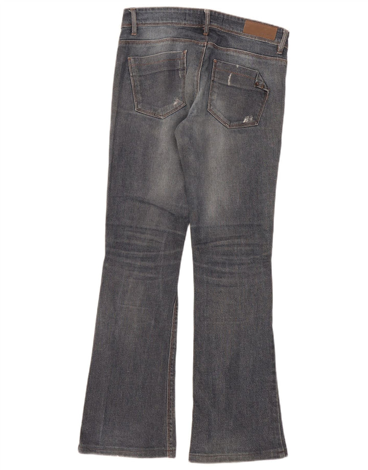 Женские расклешенные джинсы Zara EU 38 Small W28 L31 Темно-синие