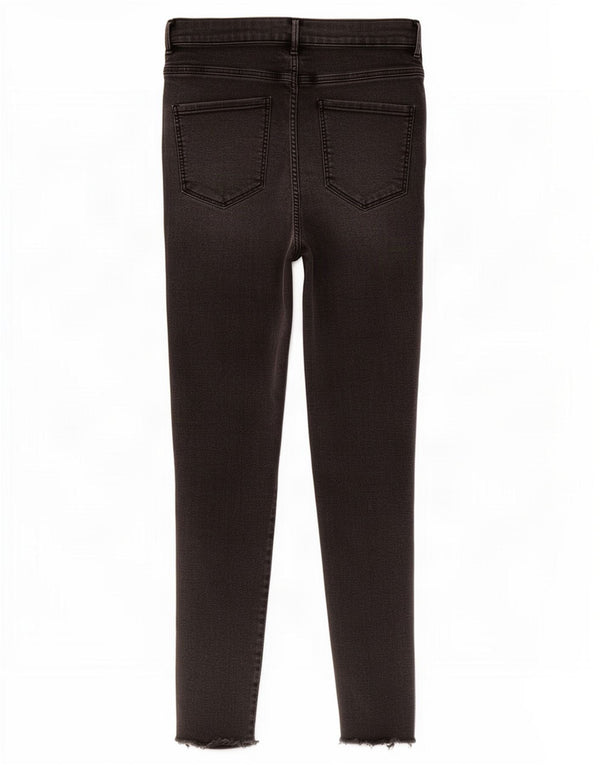 Женские потертые джинсы скинни Zara EU 44 XL W34 L28 Серые