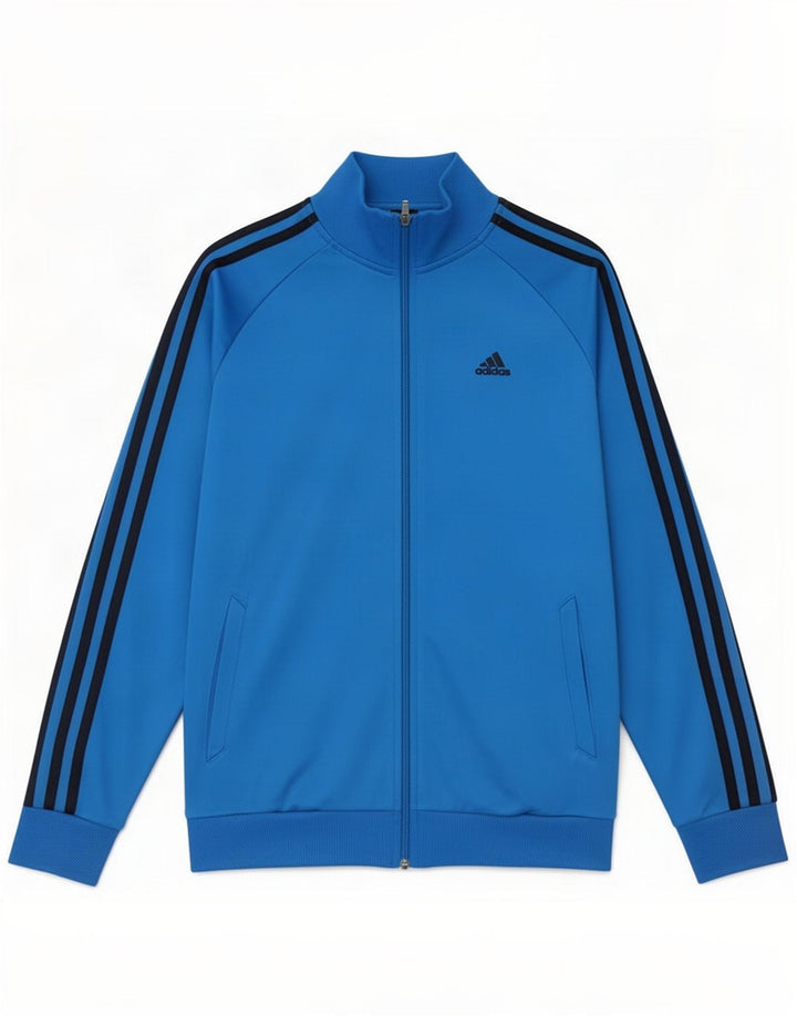 Adidas Boys Clima 365 Спортивный костюм Верхняя куртка 15-16 лет Синий полиэстер