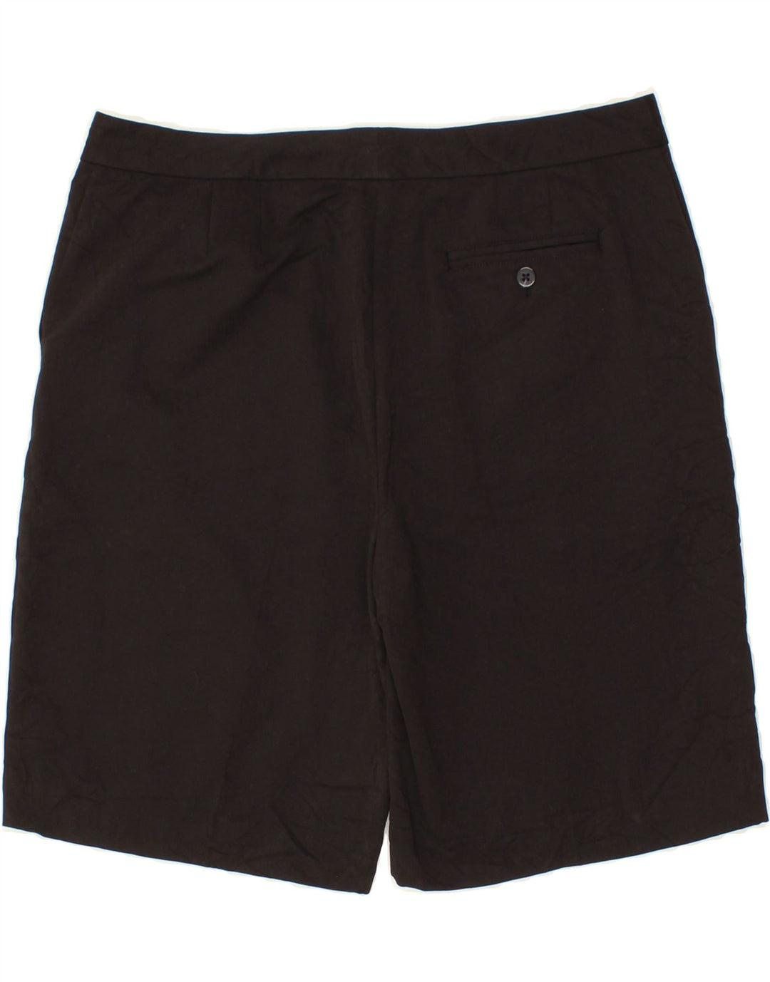 IZOD Womens Chino Shorts UK 14 Large W36  Black Polyester Vintage Izod and Second-Hand Izod from Messina Hembry 
