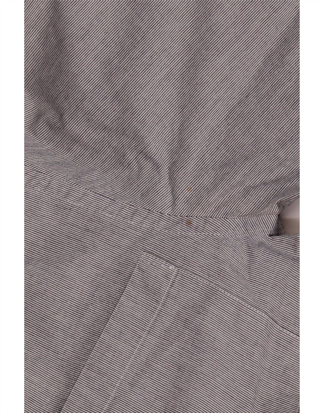 Мужская рубашка JAEGER XS, темно-синяя, хлопковая в тонкую полоску