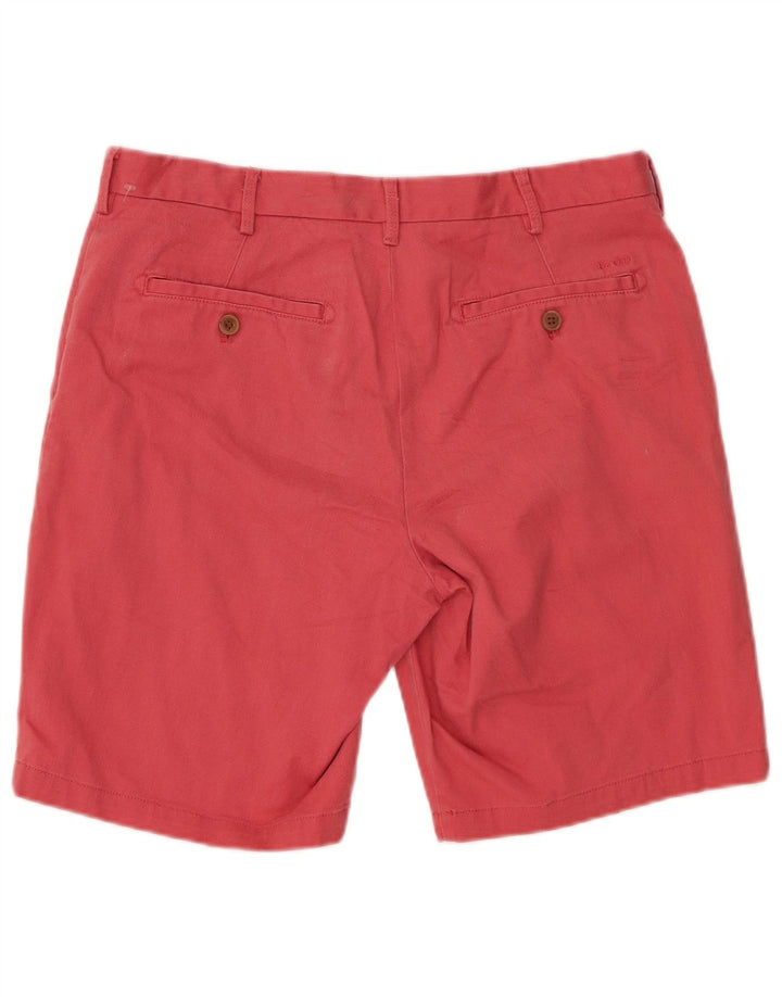 IZOD Мужские шорты чинос W32 Средний Красный Хлопок