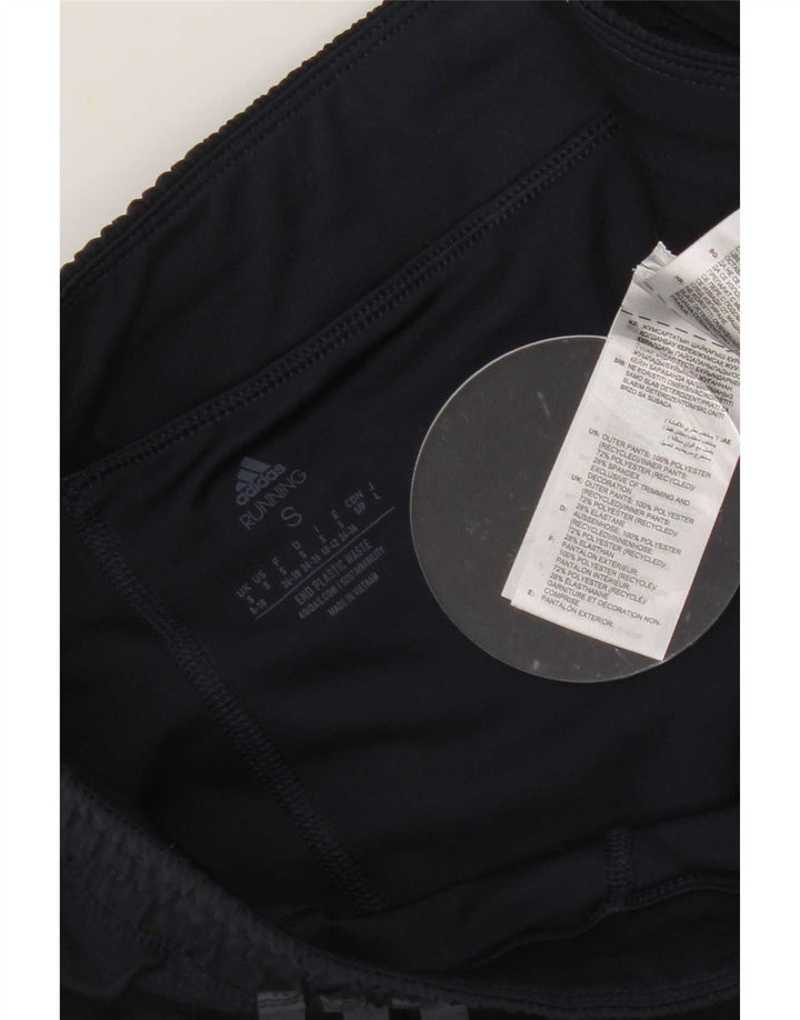 Женские шорты Adidas Aeroready UK 8/10, маленькие, темно-синие, полиэстер