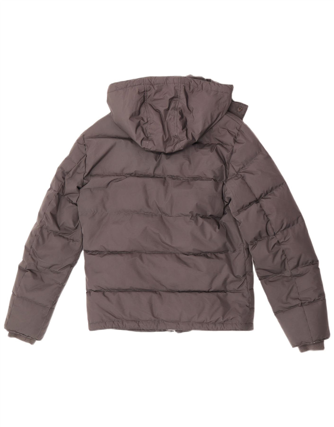 Мужская утепленная куртка с капюшоном Sisley UK 36, маленький серый полиэстер