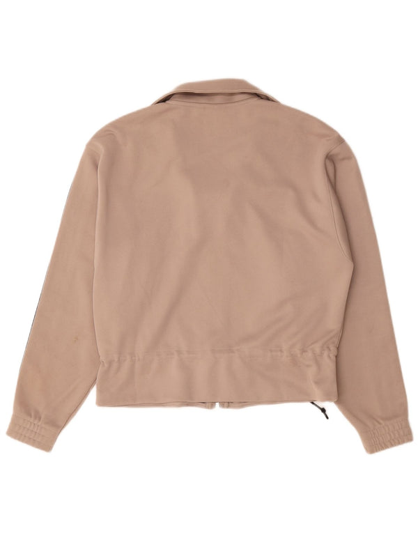 Женский спортивный костюм Adidas Oversized Top Jacket UK 8, маленький, бежевый, полиэстер