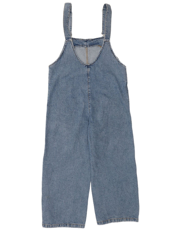 Женский комбинезон Zara, свободные джинсы, большие размеры, W40 L25, синий хлопок