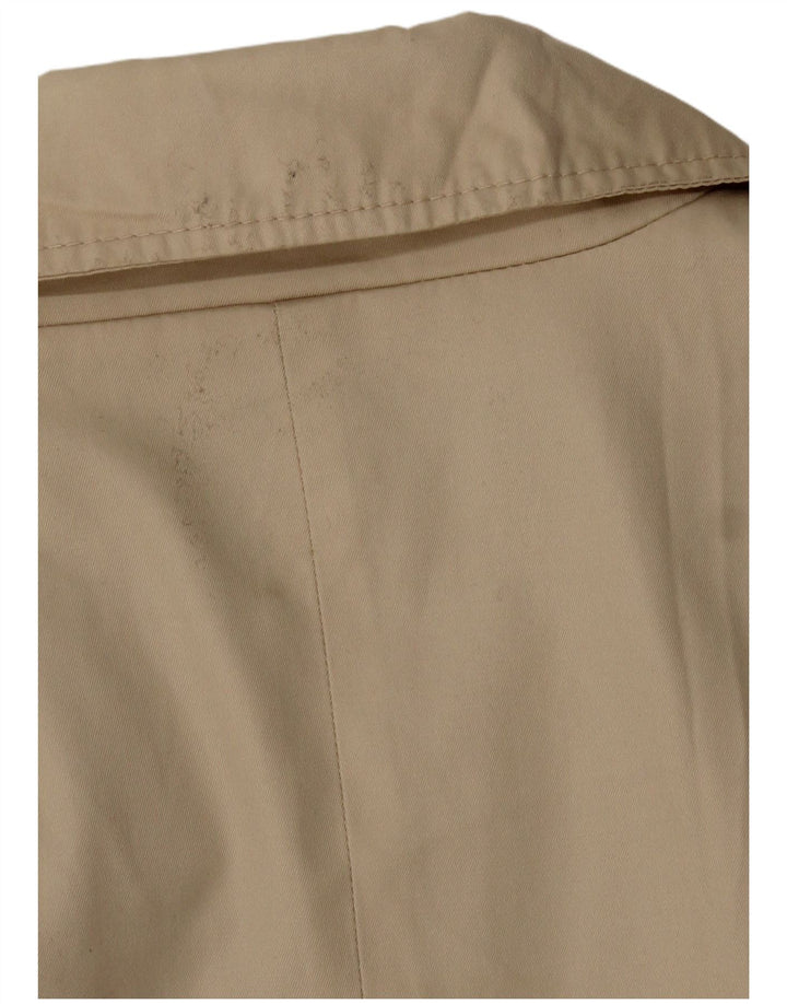 Женский тренч Zara UK 14, большой бежевый