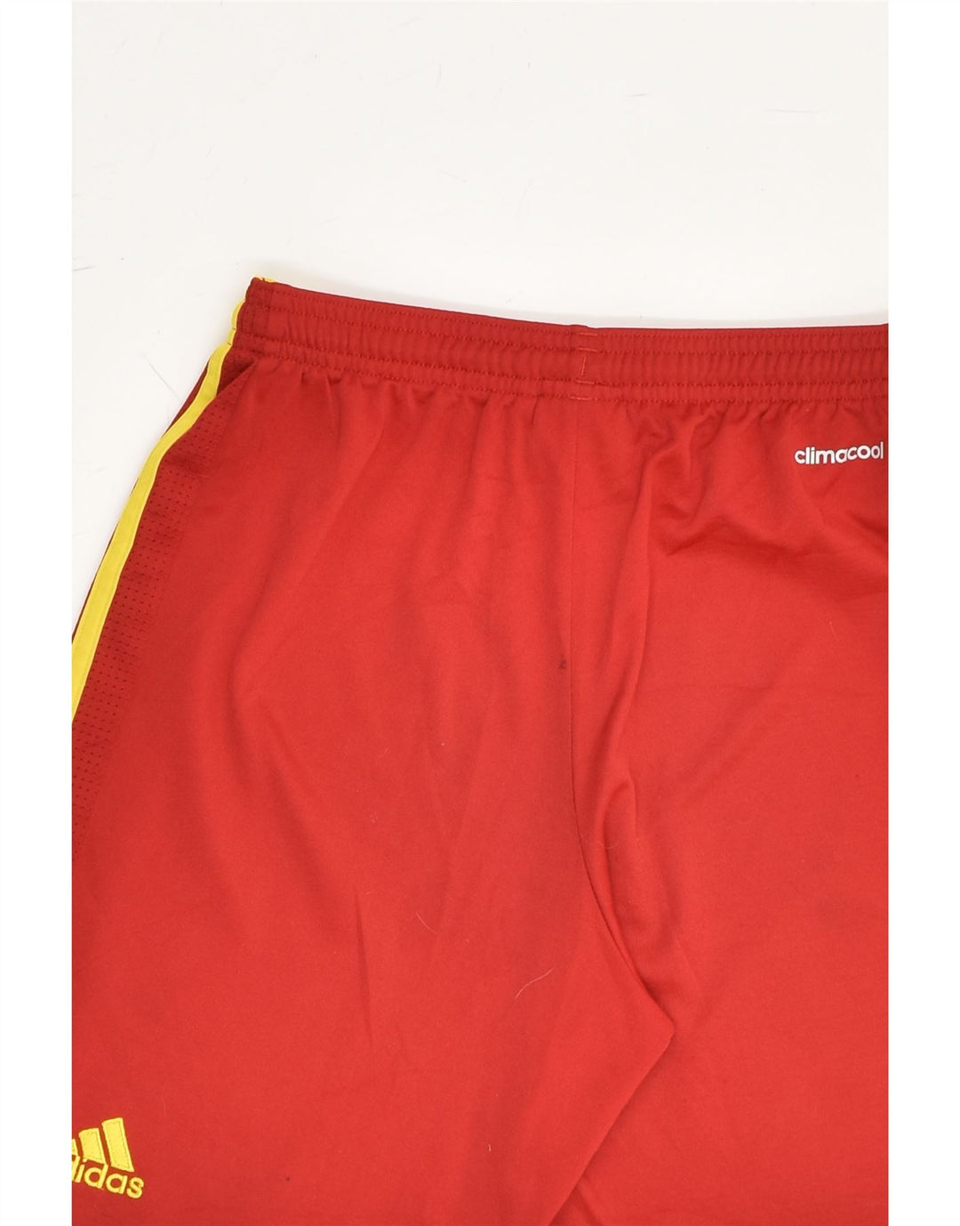 ADIDAS Boys Arizona Sport Shorts 11-12 Years Red Polyester | Vintage Adidas | Thrift | Second-Hand Adidas | Used Clothing | Messina Hembry 