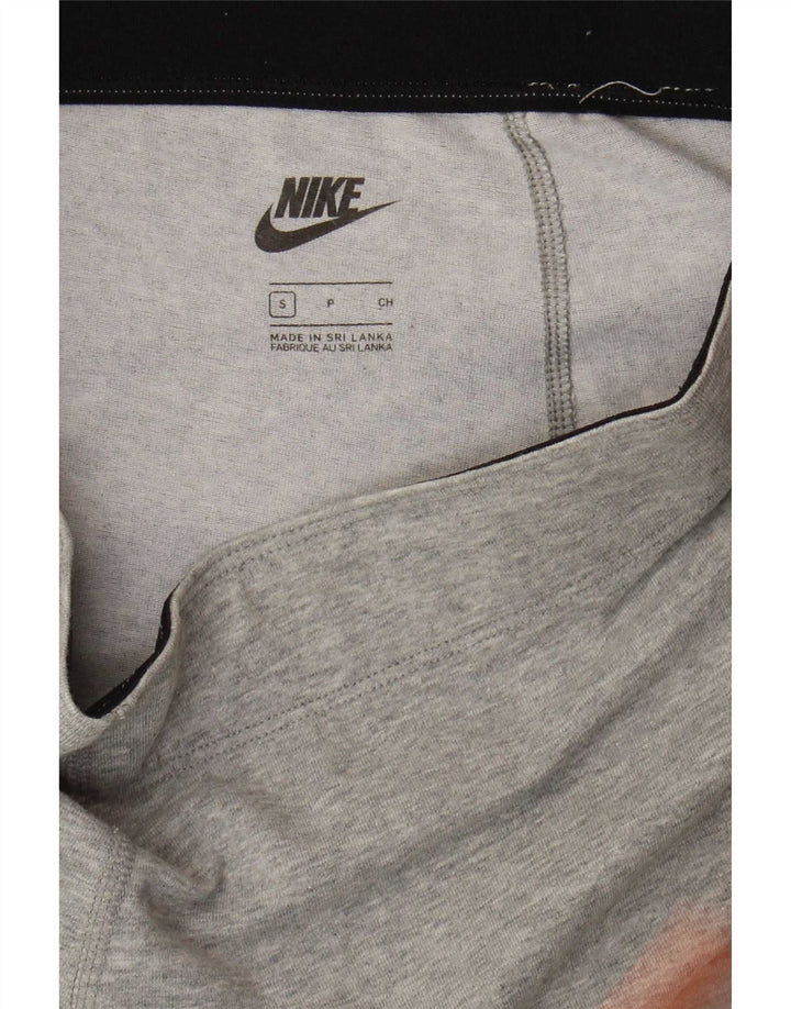 Женские леггинсы с рисунком Nike UK 8, маленькие серые