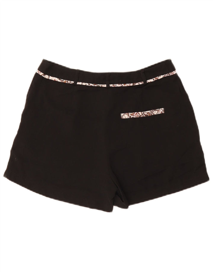 MOSSIMO Женские шорты чинос США 2 XS W28 Черные полиэстер