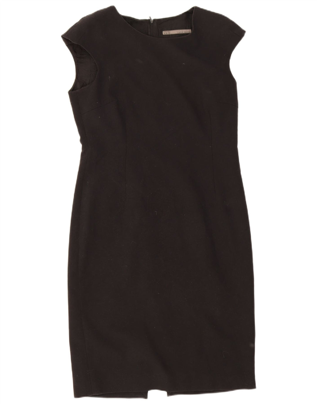 Женское платье-футляр Zara UK 18 XL, черный полиэстер