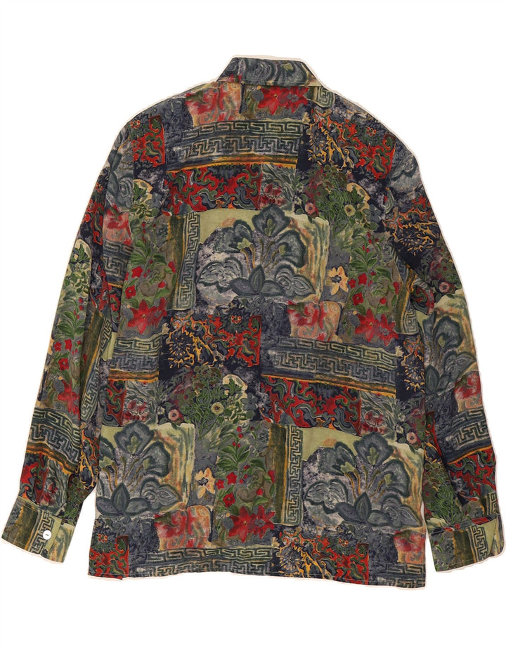 PARK LANE Womens Shirt Blouse EU 44 XL Multicoloured Floral Polyester Vintage Park Lane and Second-Hand Park Lane from Messina Hembry 