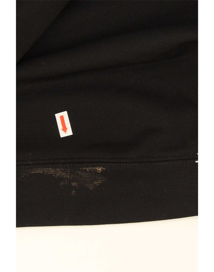 Мужской свитшот с рисунком Sergio Tacchini, XL, черный с цветными блоками