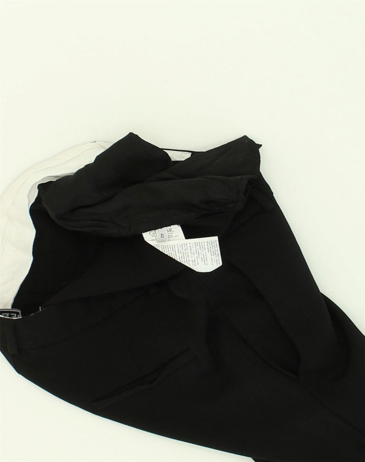 ICEBERG Womens Tapered Suit Trousers EU 40 Medium W28 Black Viscose | Vintage Iceberg | Thrift | Second-Hand Iceberg | Used Clothing | Messina Hembry 