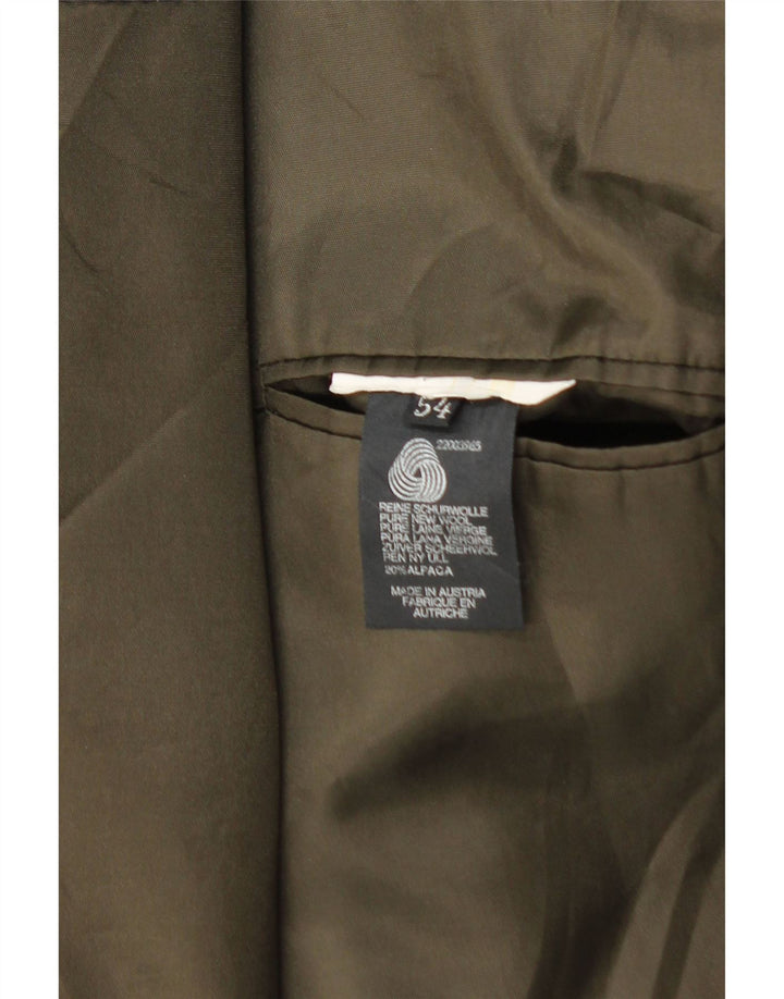 Мужской пиджак Steinbock с 2 пуговицами EU 54 2XL, хаки, новая шерсть