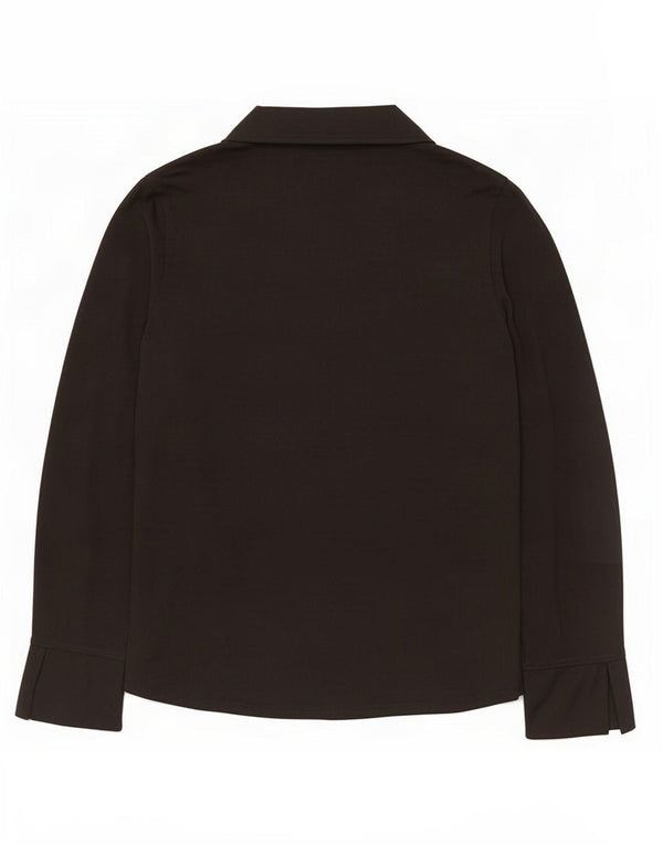 Женская пуловерная рубашка Marks & Spencer UK 20 2XL Черная вискоза