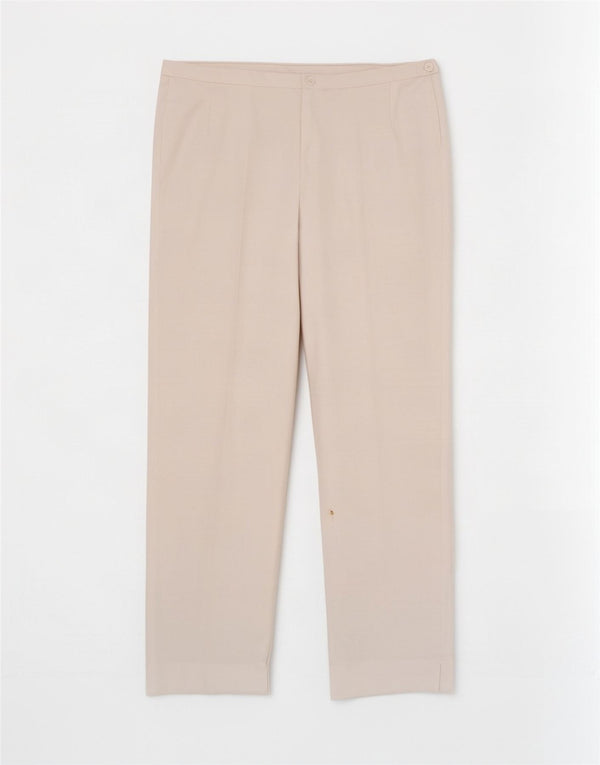 Женские прямые повседневные брюки Marks & Spencer UK 18 XL W36 L29 белые