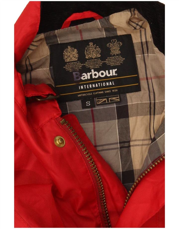 Мужская гоночная куртка Barbour Motorstyle UK 36, маленькая красная