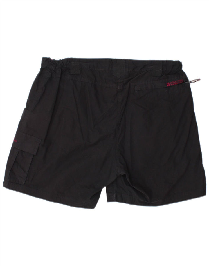 MOUNTAIN WAREHOUSE Женские шорты карго UK 14, большие W32, черный полиэстер