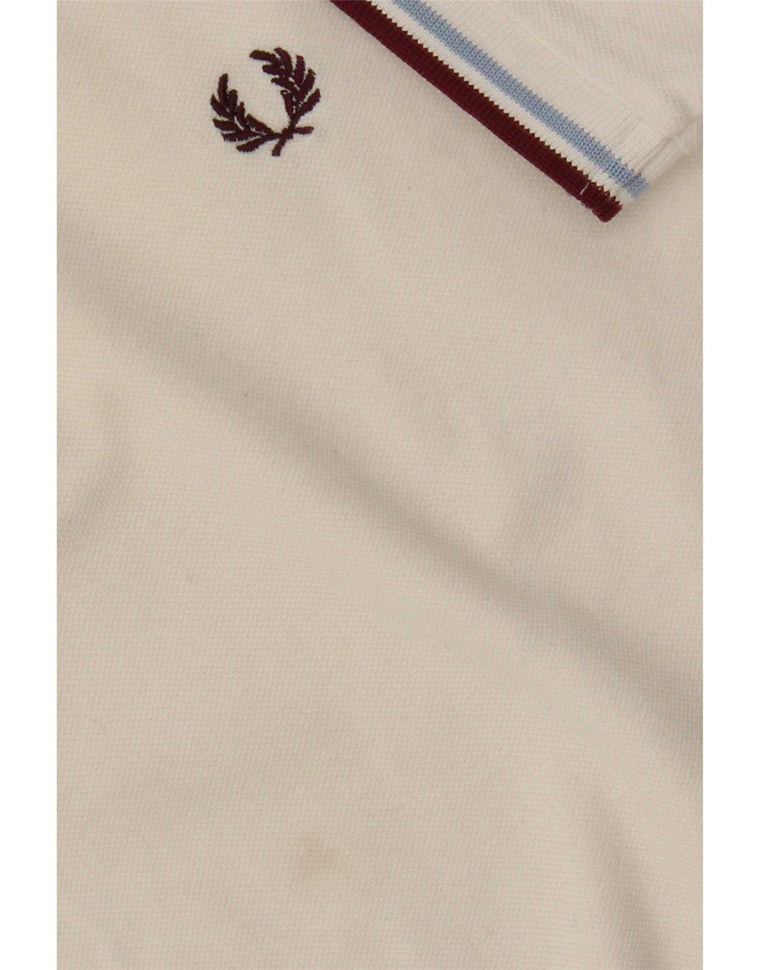 Мужская рубашка-поло Fred Perry, большой белый хлопок
