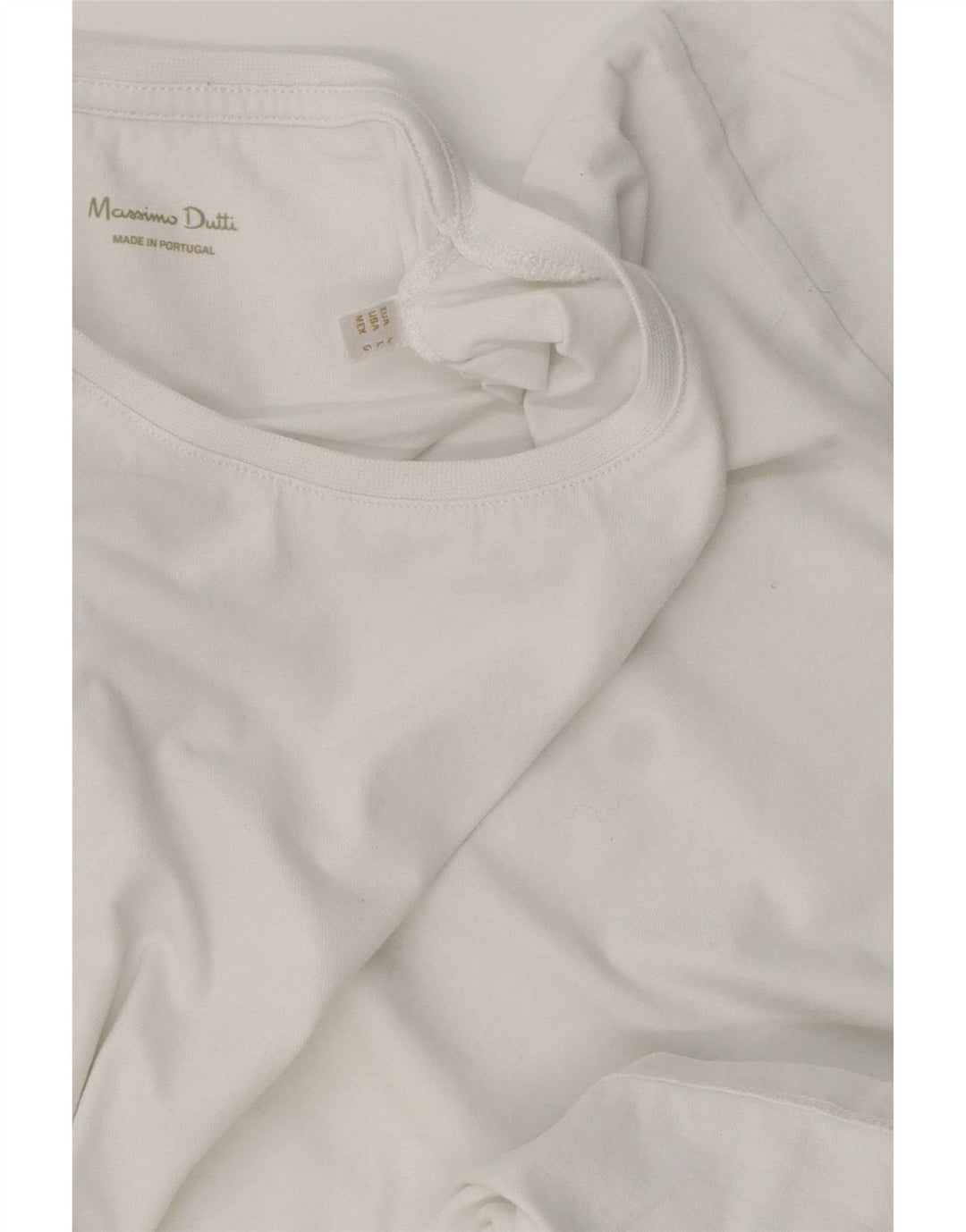 Женская футболка Massimo Dutti, большая белая