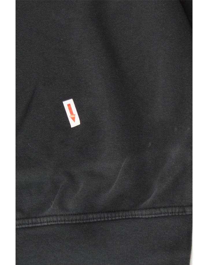 Женский джемпер с капюшоном Nike UK 14, средний черный, хлопок