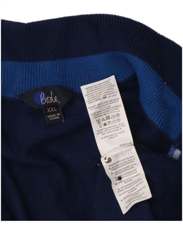 Женский кардиган Boden UK 21 2XL Темно-синий, шерсть