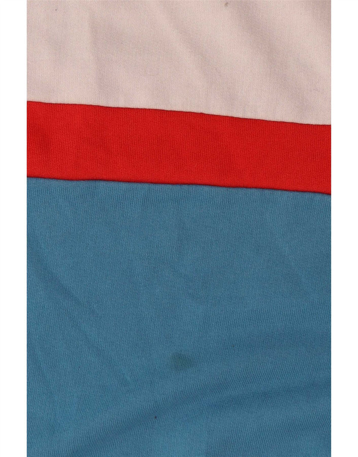 Fila Мужской свитшот с графическим рисунком XL, разноцветный хлопок с цветными блоками