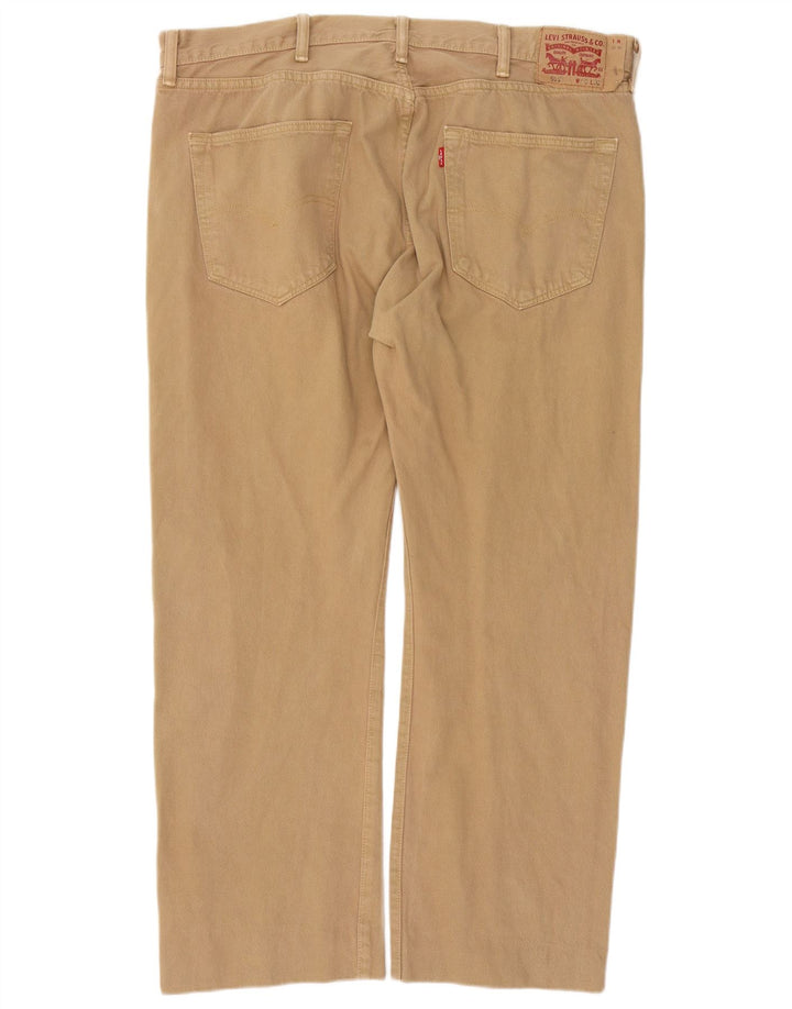 Мужские прямые джинсы Levi's 501 W40 L29, коричневые, хлопок