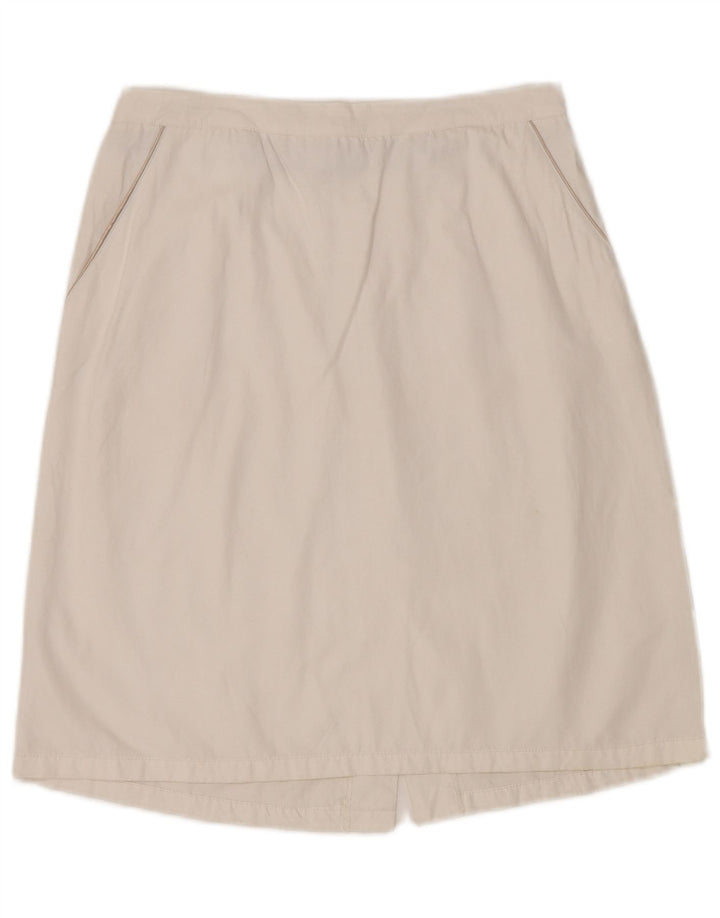 TRUSSARDI Женская юбка-трапеция IT 44 Medium W30 Белая