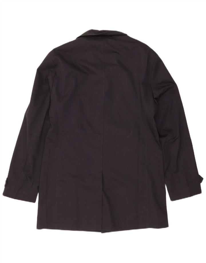 Tommy Hilfiger Мужское пальто на заказ UK 38 Medium Navy Blue