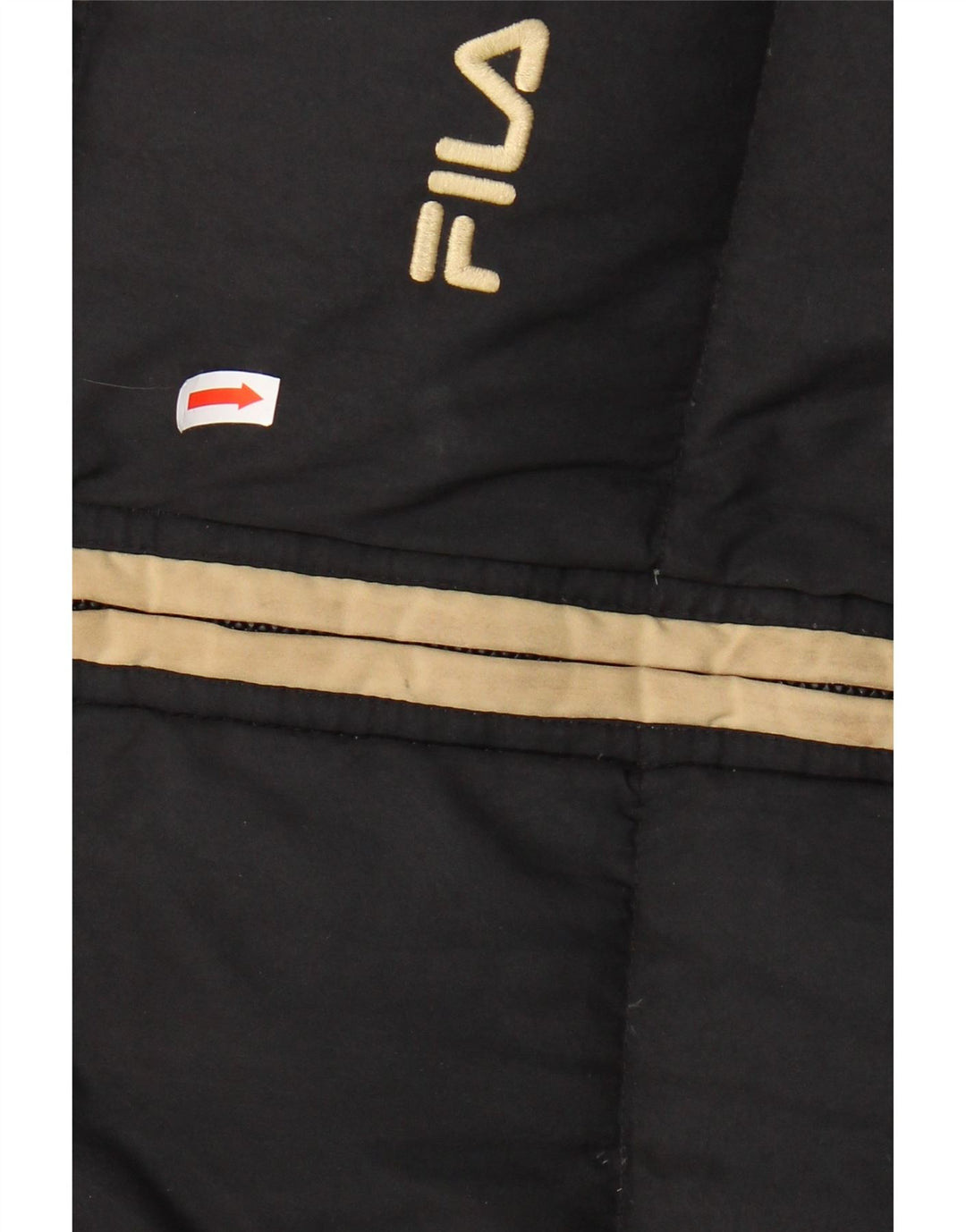 Мужская стеганая куртка FILA IT 50 большая черная