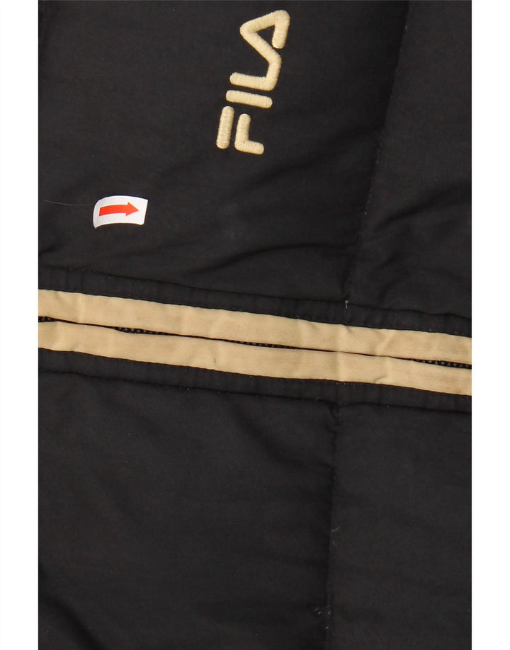 Мужская стеганая куртка FILA IT 50 большая черная