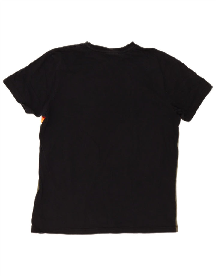 Мужская футболка Ellesse с рисунком, средний цвет, хаки, хлопок с цветными блоками
