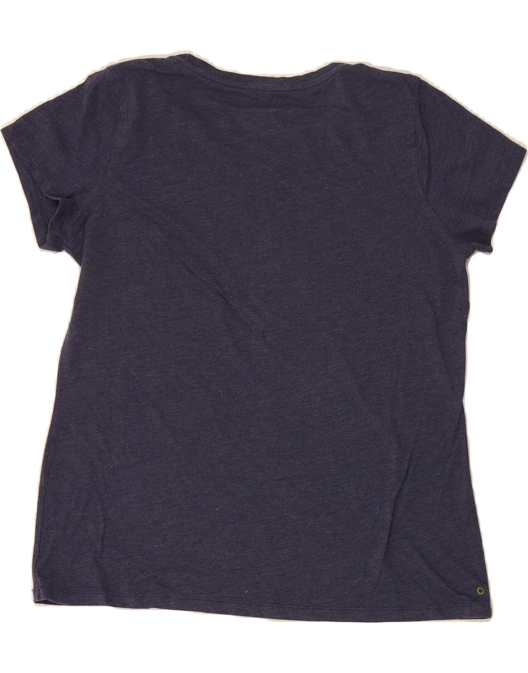 L.L.BEAN Womens Graphic T-Shirt Top UK 14 Medium Blue Polyester Vintage L.L.Bean and Second-Hand L.L.Bean from Messina Hembry 