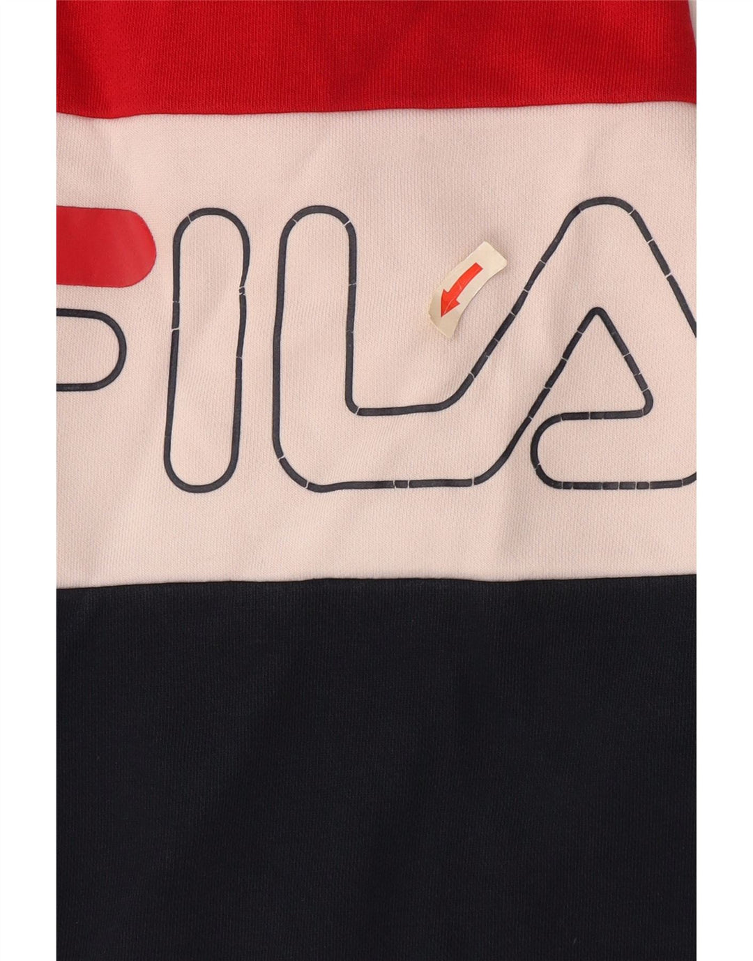Женский свитер Fila UK 14, средний, разноцветный, цветной блок