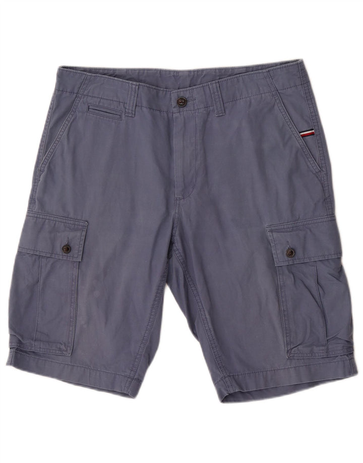 Мужские шорты карго Tommy Hilfiger W34, большие, темно-синие, хлопок