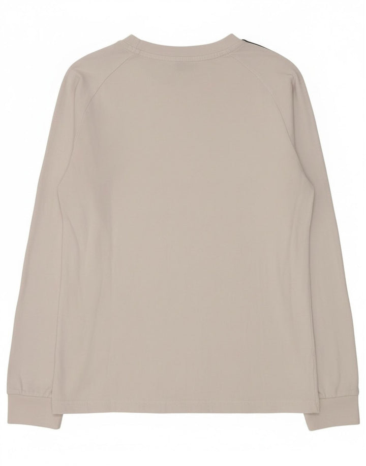 Adidas Топ с длинным рукавом для девочек 12-13 лет, белый хлопок