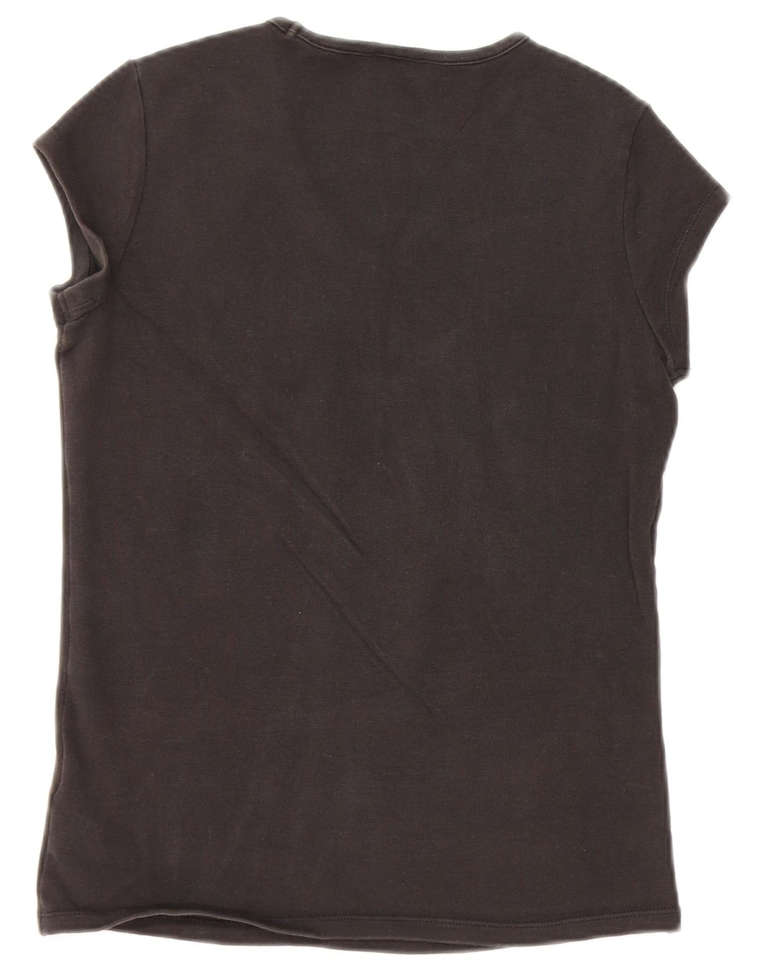 Женская футболка NIKE Top UK 14/16, большой черный хлопок