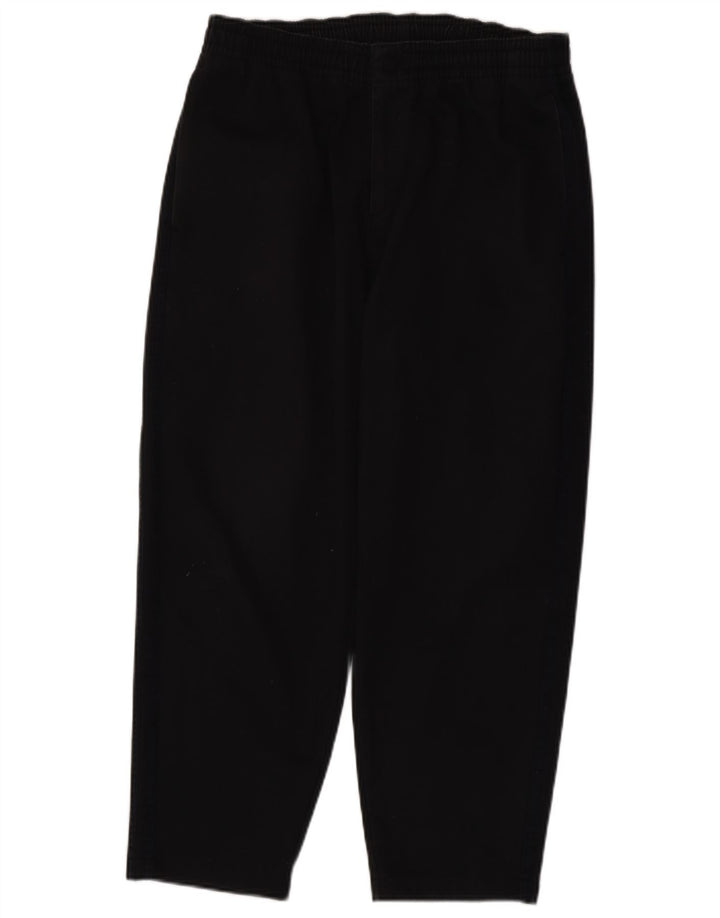 Мужские конические повседневные брюки Adidas Medium W32 L26, черный полиэстер