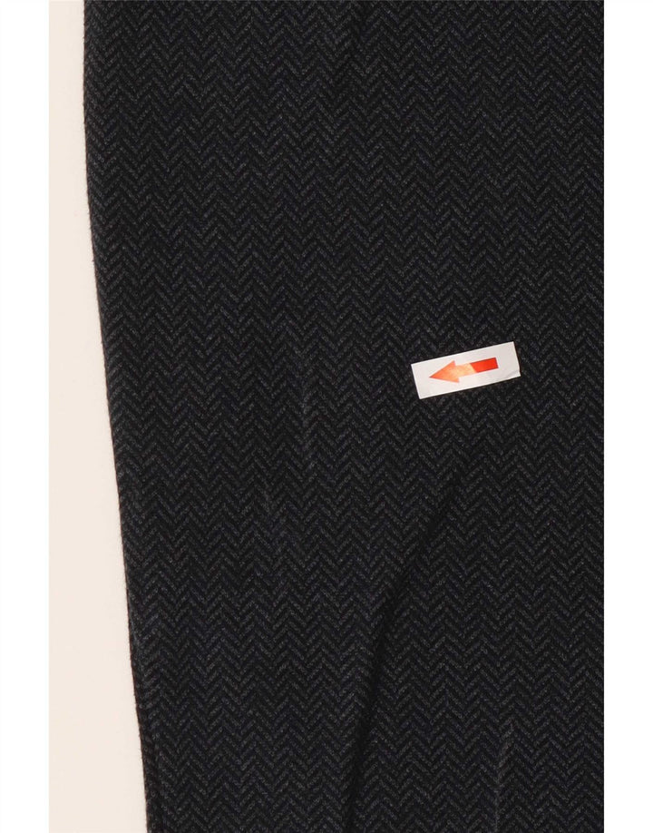 Женские брюки Marks & Spencer Autograph Medium W28 L28 Серые с узором «в елочку»
