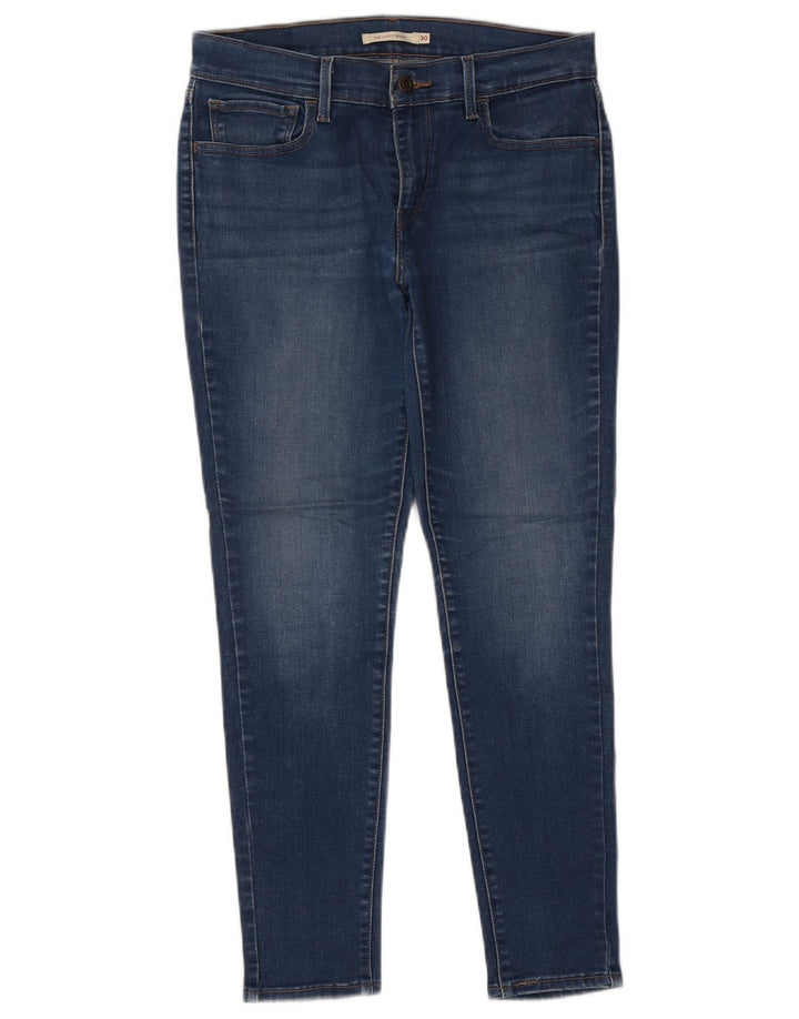 Женские джинсы LEVI'S 710 Super Skinny W30 L26 Синие, хлопок